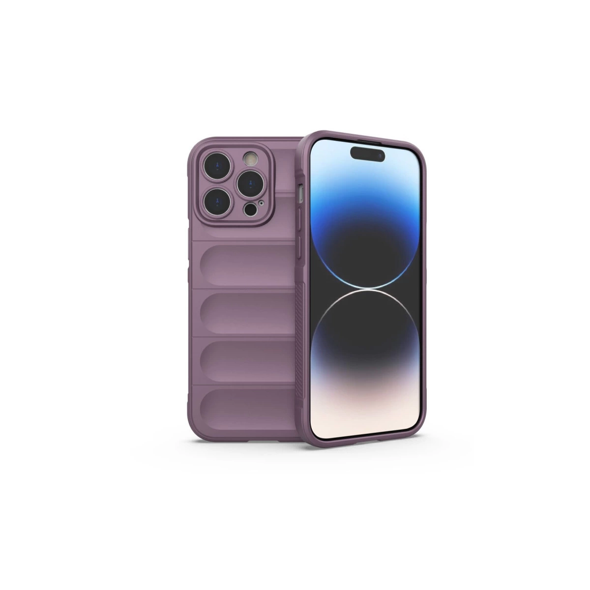 İphone 15 Pro Kılıf Optimum Silikon - Mor