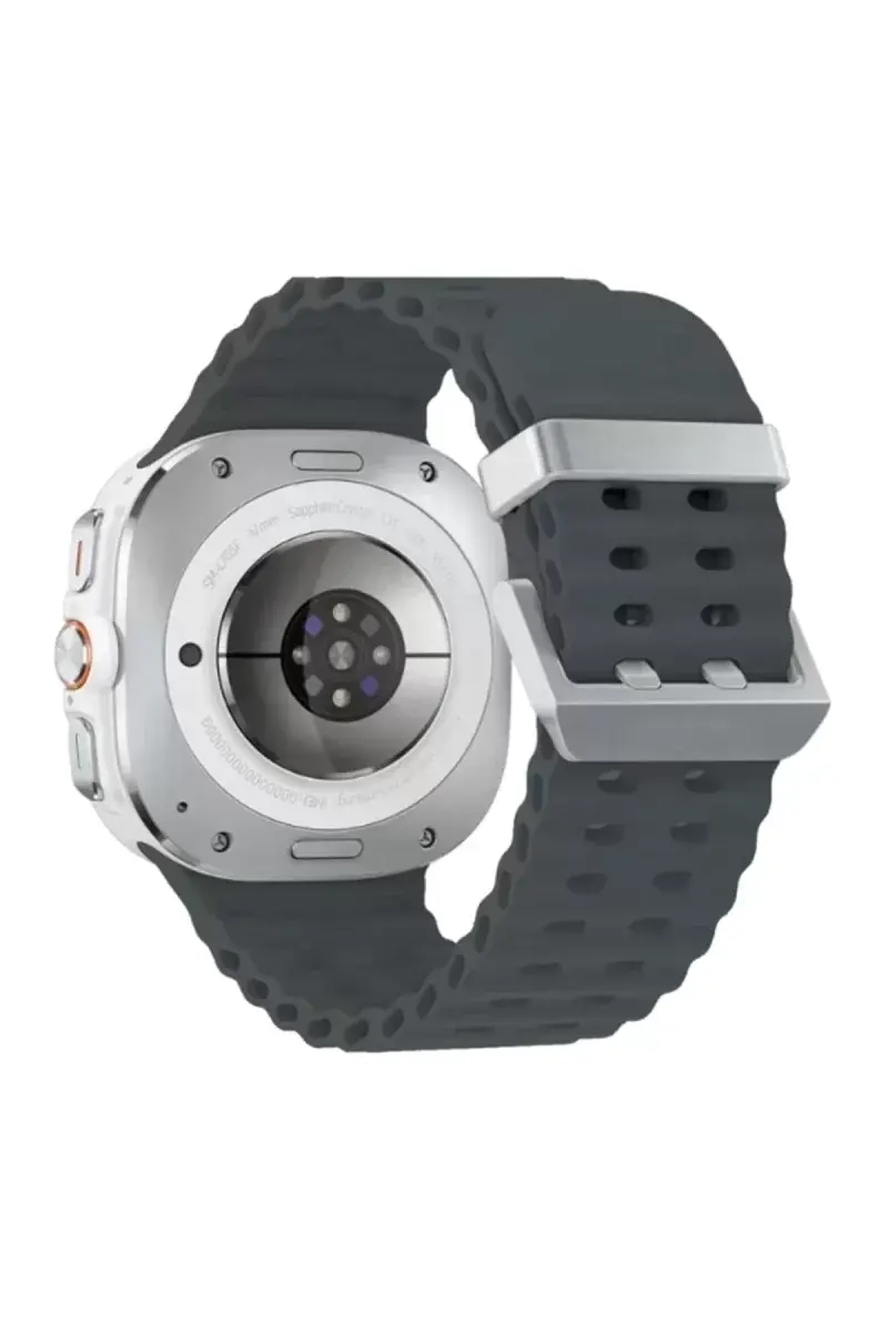 Newface Watch 7 Ultra Kr417 Rug Silikon Kordon - Koyu Gri
