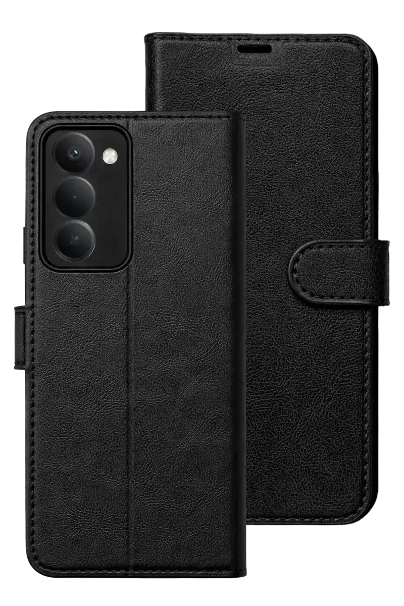 Newface Xiaomi Redmi 15 5g Trend S Plus Kapaklı Kılıf - Siyah