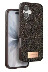 Onegif Apple İphone 17 Bright Simli Kapak - Gold
