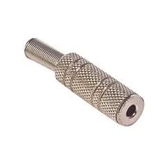 3.5 Mm Stereo Dişi Metal Uzatma Jack