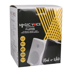 Magicvoice F-lhy5s 5.25'' (13.5 Cm) Hat Trafolu Duvar Tipi Sütun Hoparlör (20w Rms / 180w Peak - Mp3 Usb Uyumlu) - Beyaz