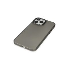İphone 14 Pro Max Kılıf Modos Metal Kapak - Siyah