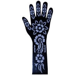 Kına Şablonu El Deseni 02