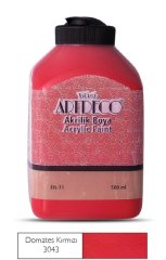 Akrilik Boya 500 ML Domates Kırmızı 70L-3043