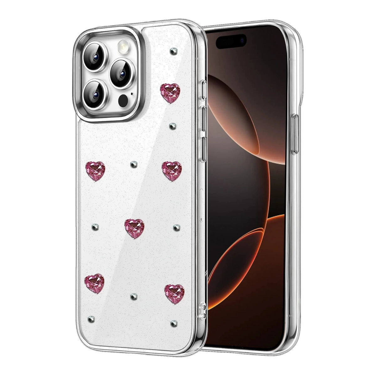 İphone 15 Pro Max Fiyonk Desenli Kapak - Desen 7