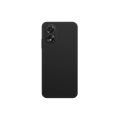 Oppo A38 Kılıf First Silikon - Siyah