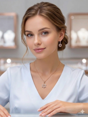 Taşlı Yıldız Tasarımlı Set
