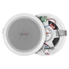 Magicvoice Tpı-350 5.25'' (13.5 Cm) Hat Trafolu Alçıpan/asma Tavan Tipi Hoparlör (6w Rms - Mp3 Usb Uyumlu) - Beyaz