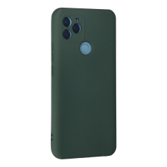 General Mobile Gm 21 Kılıf Nano İçi Kadife Silikon - Koyu Yeşil
