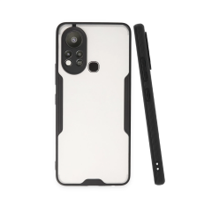 İnfinix Hot 11s Kılıf Platin Silikon - Siyah