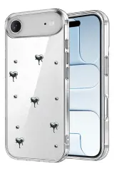 Newface Apple İphone 17 Air Fiyonk Desenli Kapak - Desen 1