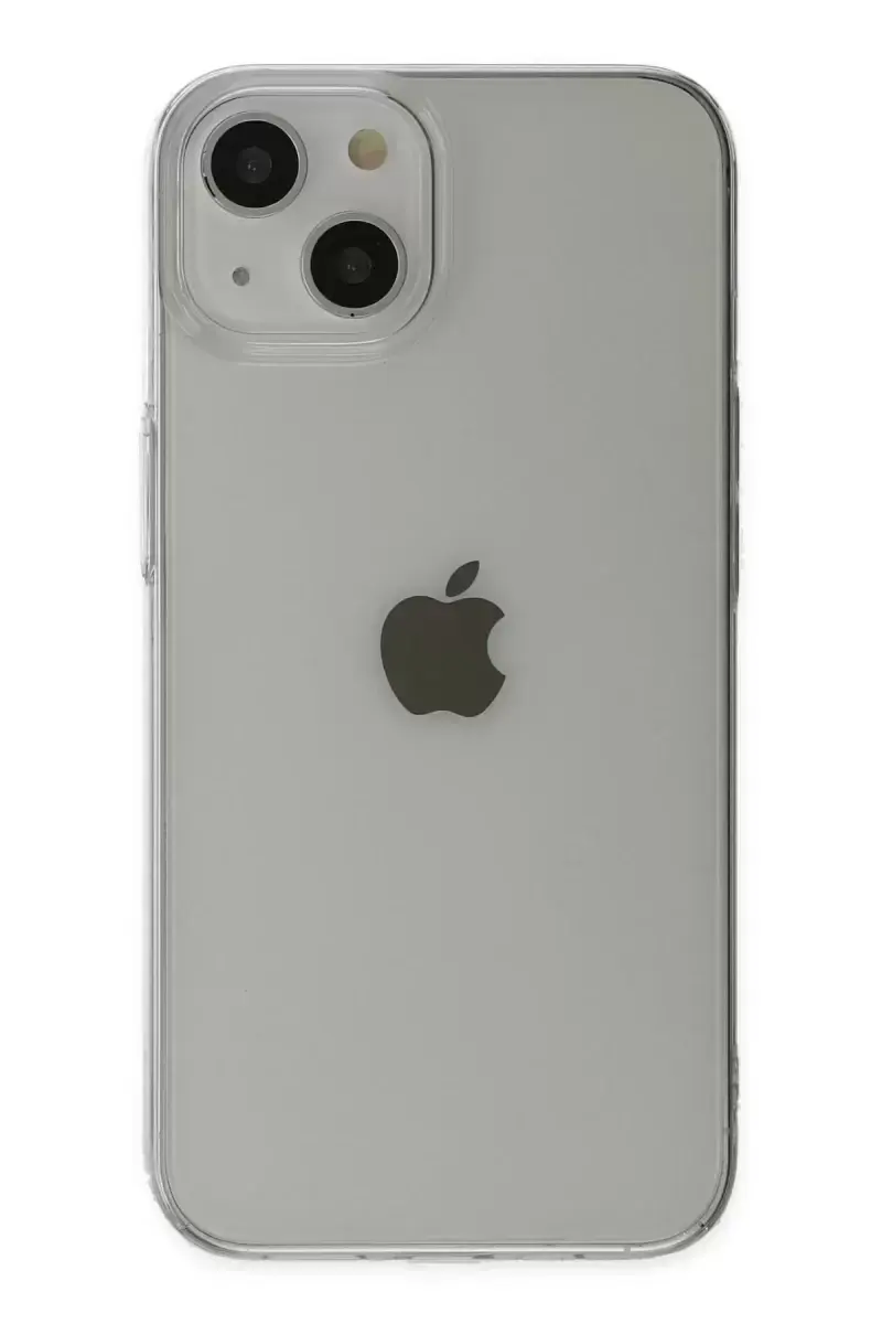 Newface Apple İphone 14 Plus Kılıf Pc Sert Şeffaf Kapak - Şeffaf
