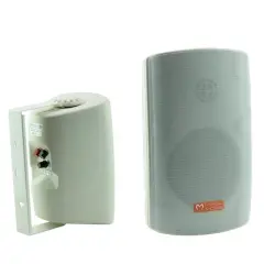 Magicvoice Mv-38 11 Cm Trafolu 50 W Beyaz Sütun Hoparlör 2'li Takım