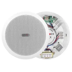 Magicvoice Tpı-351 6'' (16 Cm) Hat Trafolu Alçıpan/asma Tavan Tipi Hoparlör (6w Rms - Mp3 Usb Uyumlu) - Beyaz