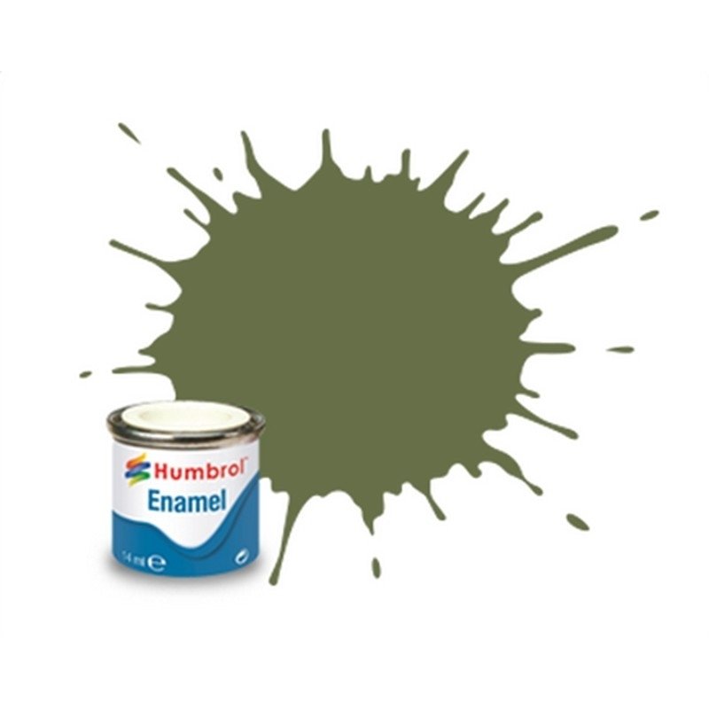 Enamel Maket Boyası - Grass Green Mat - 14ml - N:80