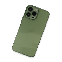 İphone 13 Pro Kılıf Fly Lens Silikon - Yeşil