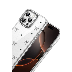 İphone 16 Pro Max Fiyonk Desenli Kapak - Desen 5