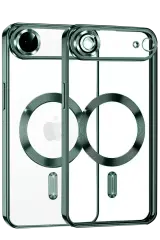 Newface Apple İphone 17 Air Kross Magneticsafe Kapak - Koyu Yeşil
