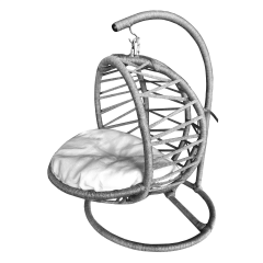 Karamel Pet Kedi Hamağı Minderli Kedi Salıncağı 40*42 cm-62 cm Gri