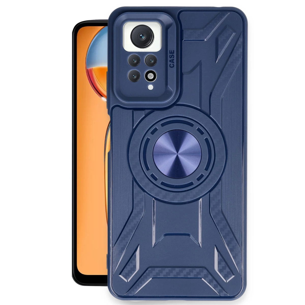 Xiaomi Redmi Note 12 Pro 4g Kılıf Lincoln Silikon - Lacivert