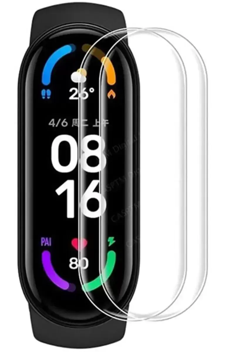 Newface Xiaomi Mi Band 7 Polymer Nano Ekran Koruyucu - Şeffaf