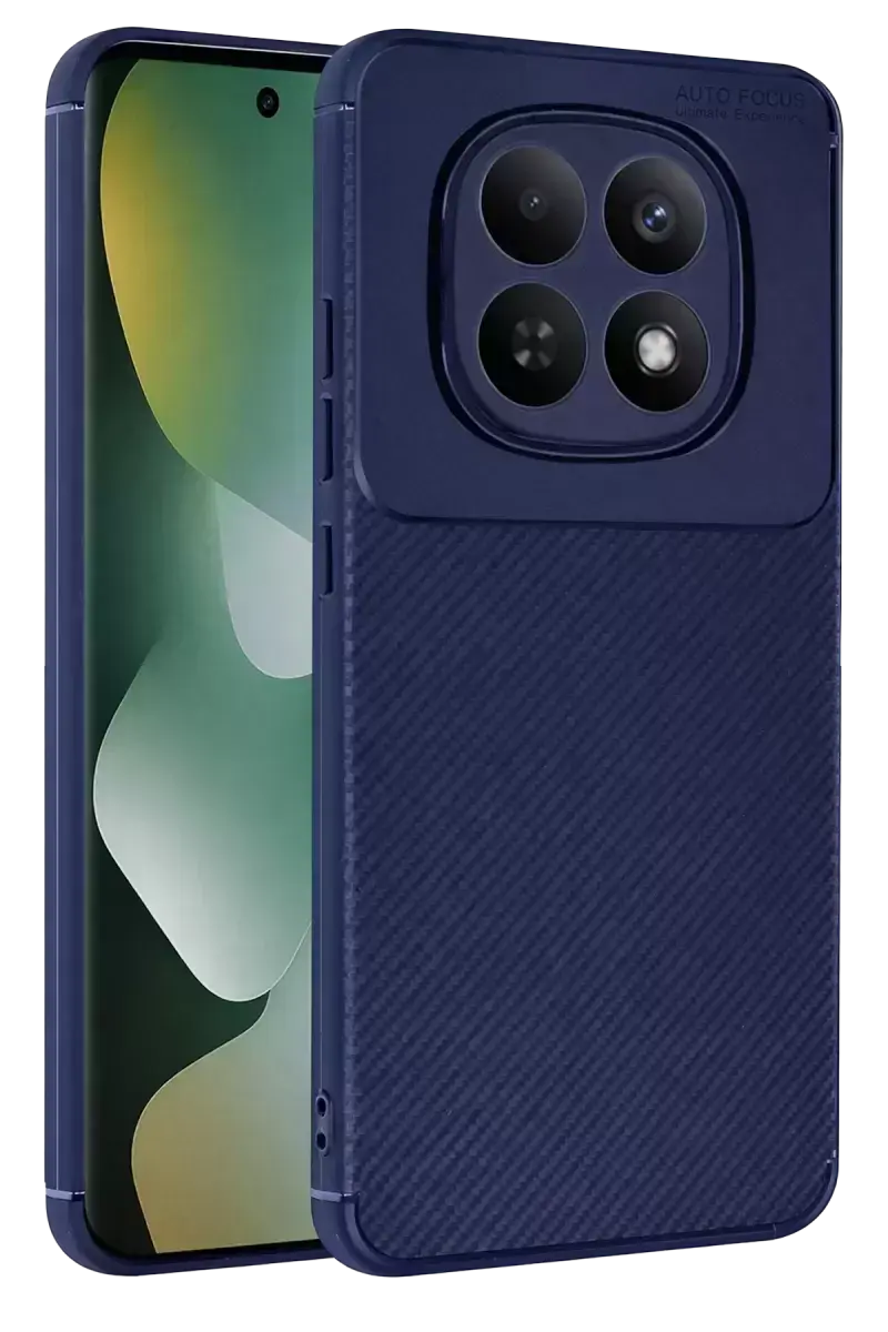 Newface Xiaomi Redmi Note 15 Pro 5g Auto Focus Karbon Kapak - Lacivert
