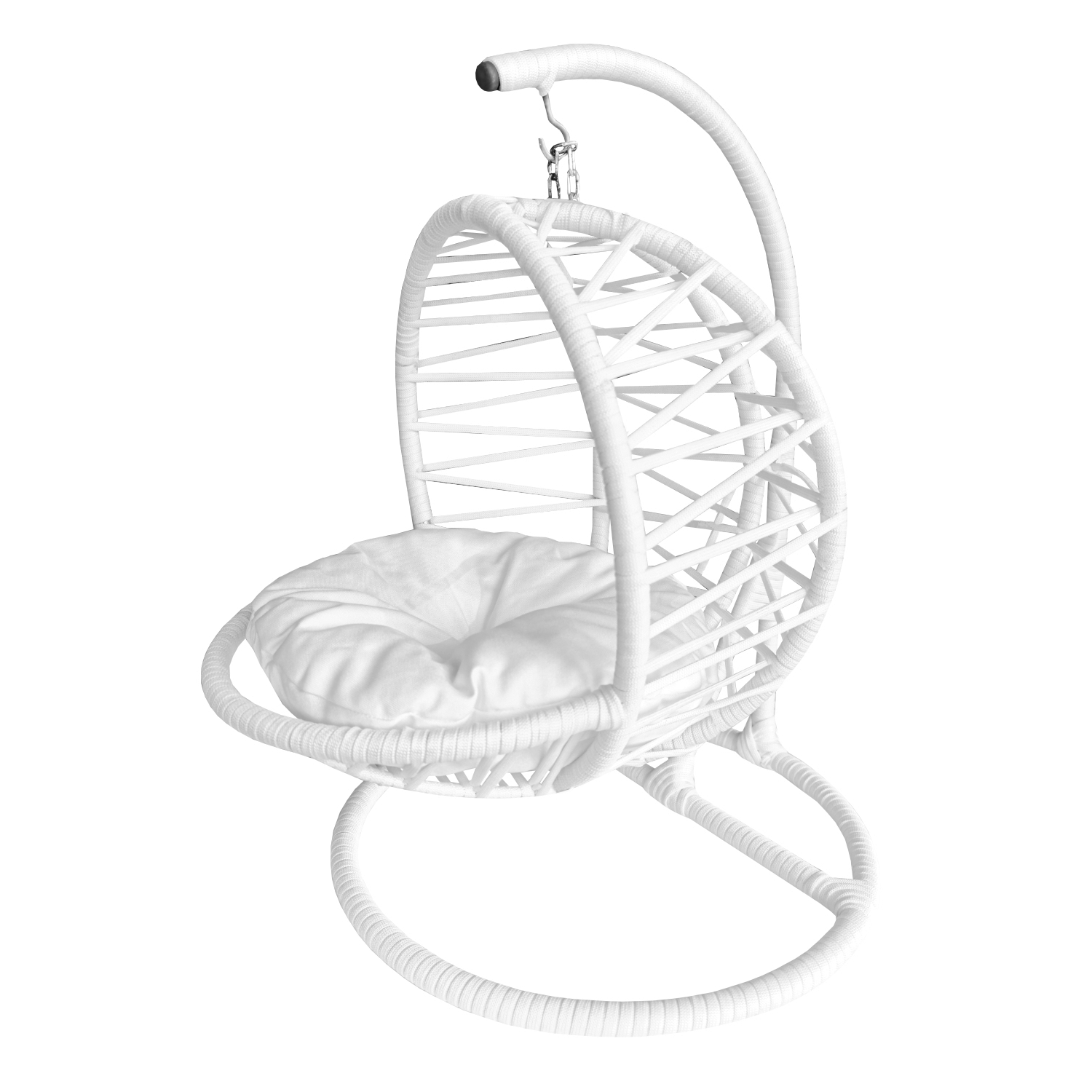 Karamel Pet Kedi Hamağı Minderli Kedi Salıncağı 40*42 cm-62 cm Beyaz