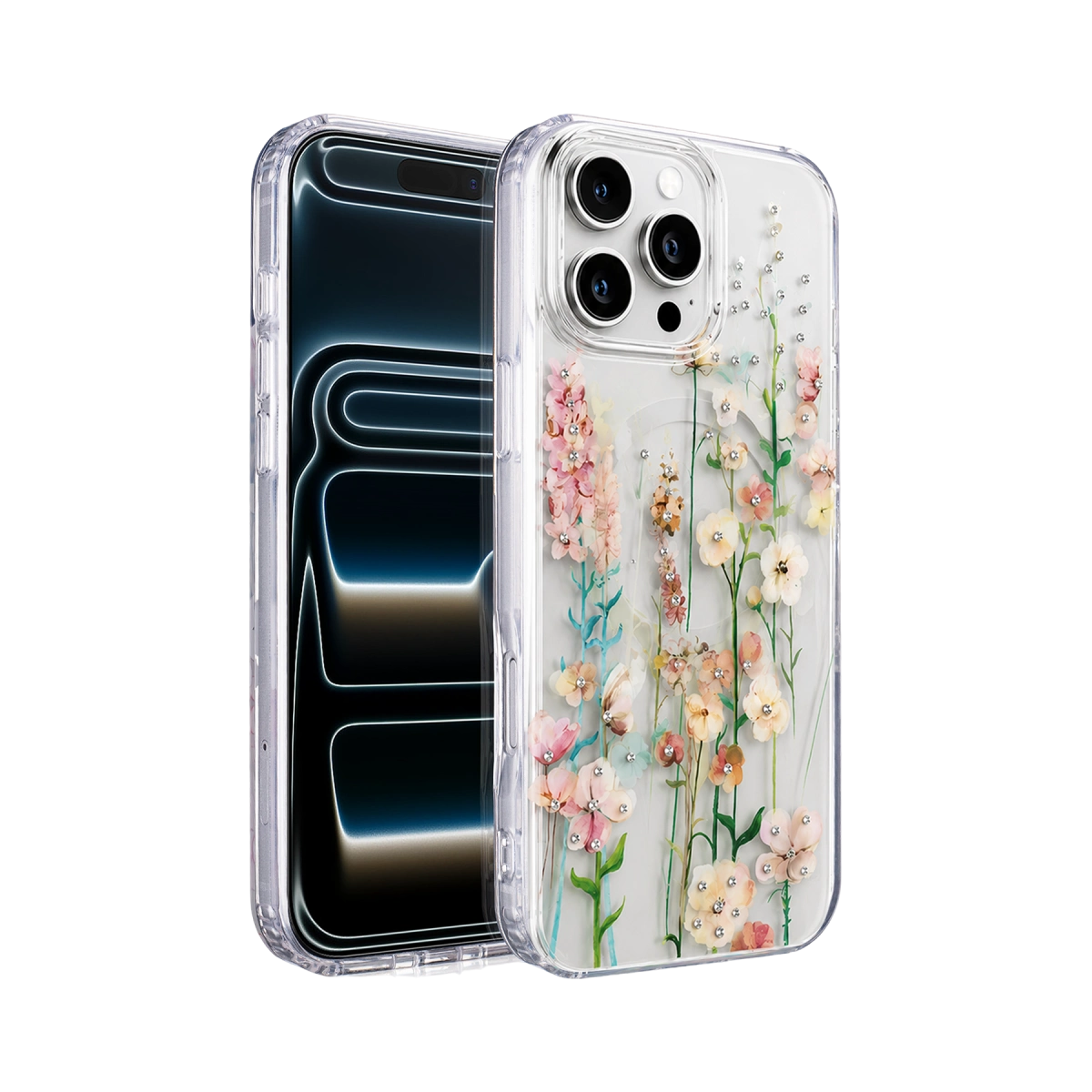 Onegif  İphone 16 Pro Max Desina Magsafe Kapak - Desen 1