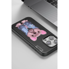 Venco  İphone 11 Cute Desenli Kapak - Siyah