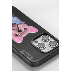 Venco  İphone 14 Pro Max Cute Desenli Kapak - Siyah