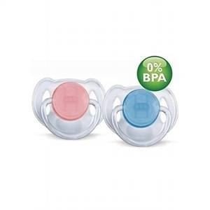 AVENT 0% BPA Yalanci Emzik 0-6 ay Şeffaf 2'li