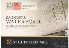 Saunders Waterford Series Hot Press Suluboya Blok 23x31cm 300gr 20 Yaprak