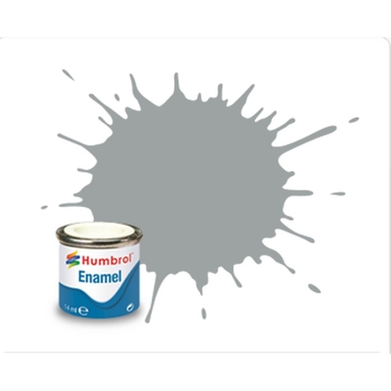 Enamel Maket Boyası - Gull Grey Satin - 14ml - N:129