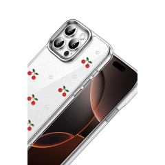 İphone 16 Pro Max Fiyonk Desenli Kapak - Desen 9