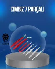 Elektronik Devre Ve Saat Tamiri İçin 7’li Paslanmaz Çelik Cımbız