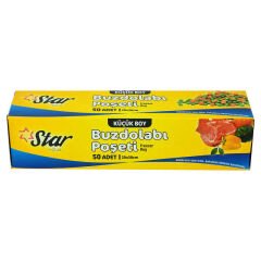 Buzdolabı Poşeti Küçük Boy 20x30 Cm 50 Adet