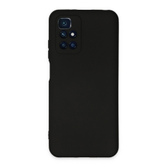 Xiaomi Redmi 10 2022 Kılıf Nano İçi Kadife Silikon - Siyah