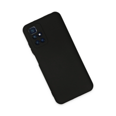 Xiaomi Redmi 10 2022 Kılıf Nano İçi Kadife Silikon - Siyah