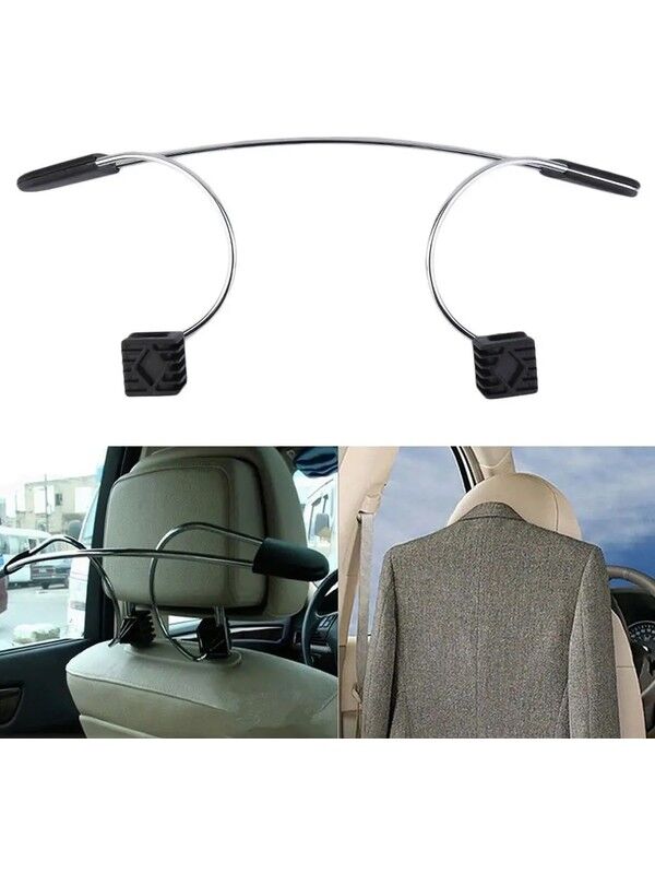 Araba Oto Koltuk Kafalık Arkası Ceket ve Elbise Askılığı Metal Askı