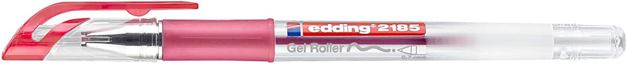 2185 Jel Roller Kalem - 0.7mm - Kırmızı