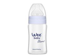 Wee Baby Isıya Dayanıklı Gaz Önleyici Geniş Ağızlı Biberon 120ml