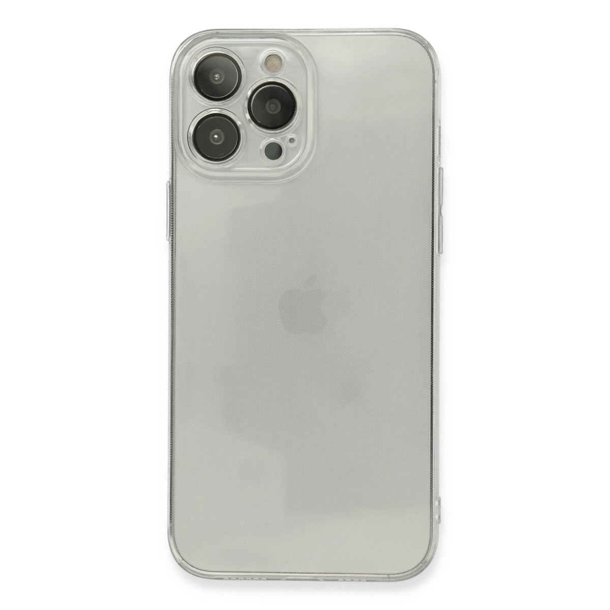 İphone 13 Pro Kılıf Fly Lens Silikon - Şeffaf