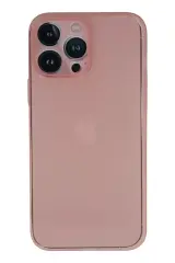 Newface İphone 13 Pro Kılıf Pp Ultra İnce Kapak - Pembe