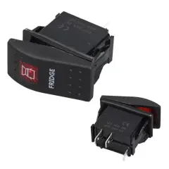 Powermaster Buzdolabı Sembollü Işıklı 3 Pinli On-off 12-24v Marin Switch