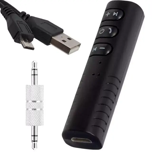 Powermaster Bt-801 Oto Araç Bluetooth Aux Müzik Alıcı Çevirici Kiti