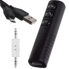 Powermaster Bt-801 Oto Araç Bluetooth Aux Müzik Alıcı Çevirici Kiti