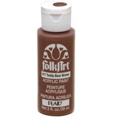 Folkart Akrilik Boya 59 ml - 417 Teddy Bear Brown