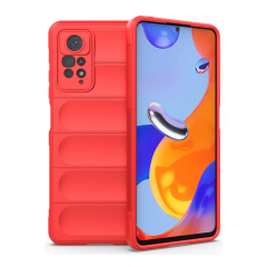 Xiaomi Redmi Note 11 Pro Kılıf Optimum Silikon - Kırmızı