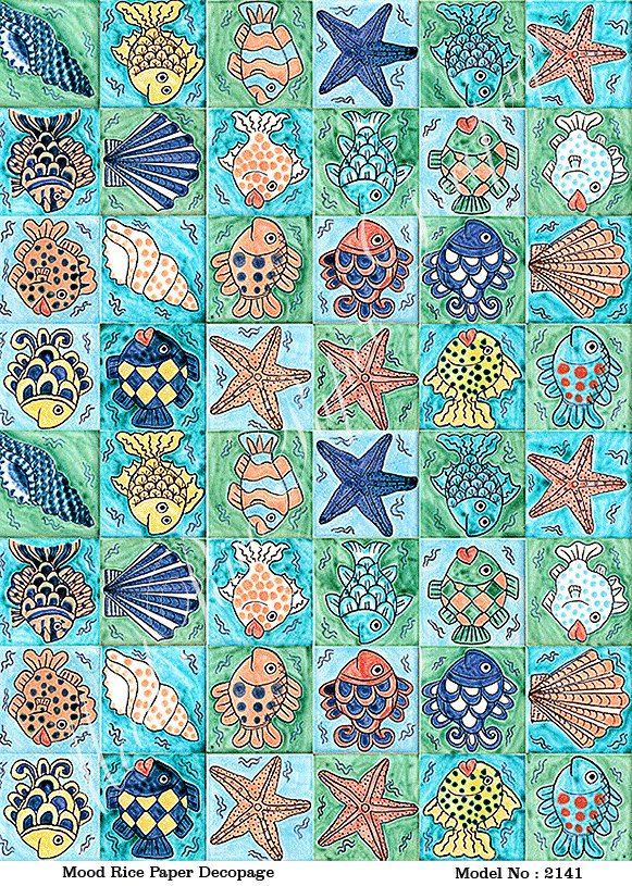 Pirinç Dekopaj Kağıdı 29X42cm N:2141